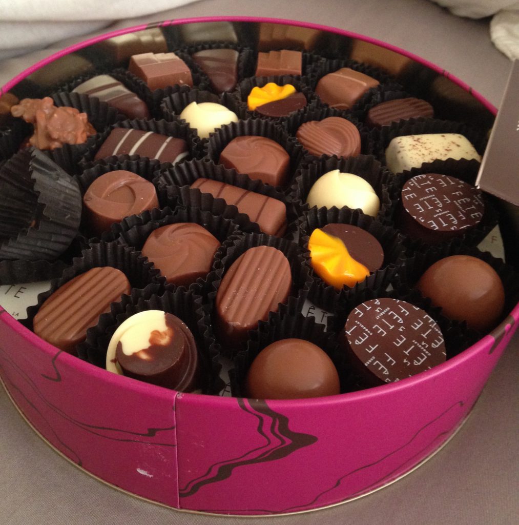 pudełko czekoladek