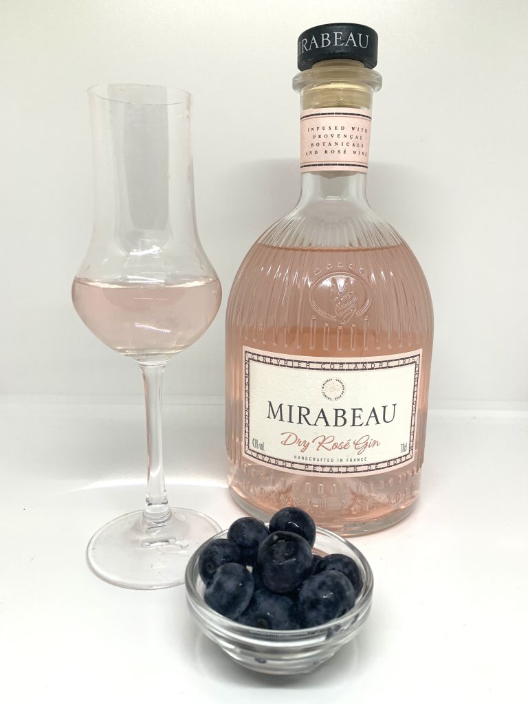 Mirabeau Gin i specjalny kieliszek do degustowania destylatów